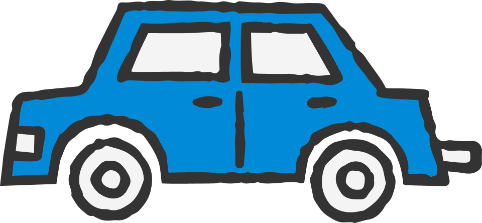 車のイラスト1